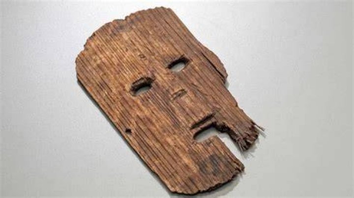 1800 Year Old Japan Wooden Mask