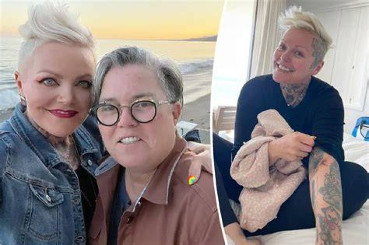 Aimee with her girlfriend Rosie O'Donnell