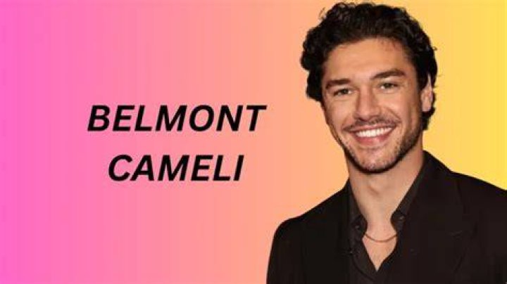 Belmont Cameli American Actor and Model