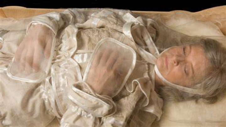 Decomposing Corpse In A Body Farm