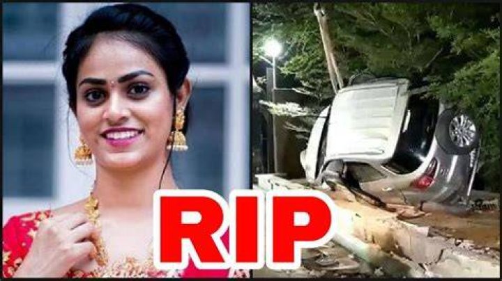 Gayathri accidental car