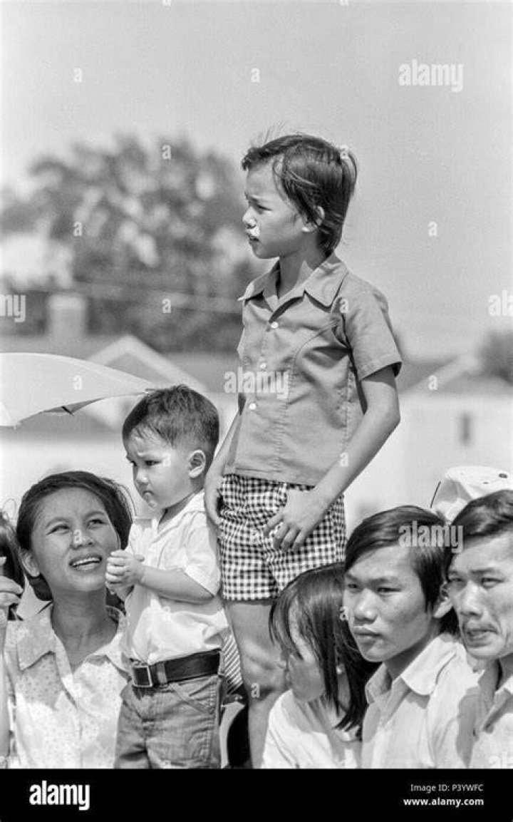 Gerald Ford With A Vietnamese Baby