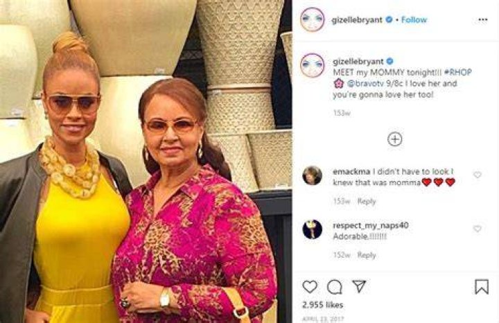 Gizelle with her mom Joanne Graves