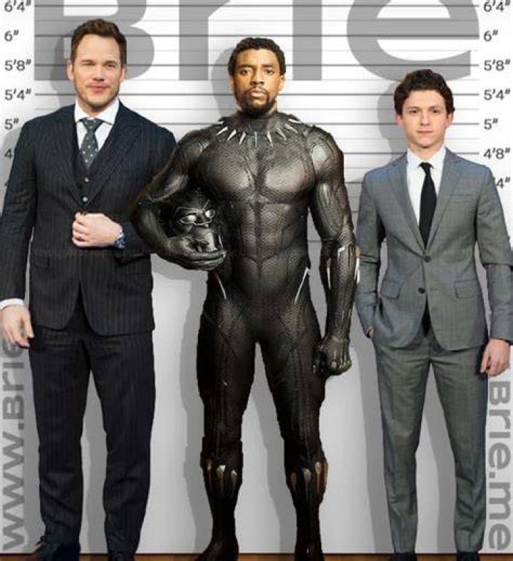 How tall is Chadwick Boseman
