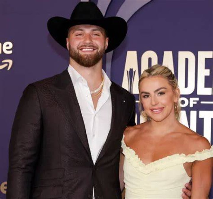 Jake Williams with his girlfriend
