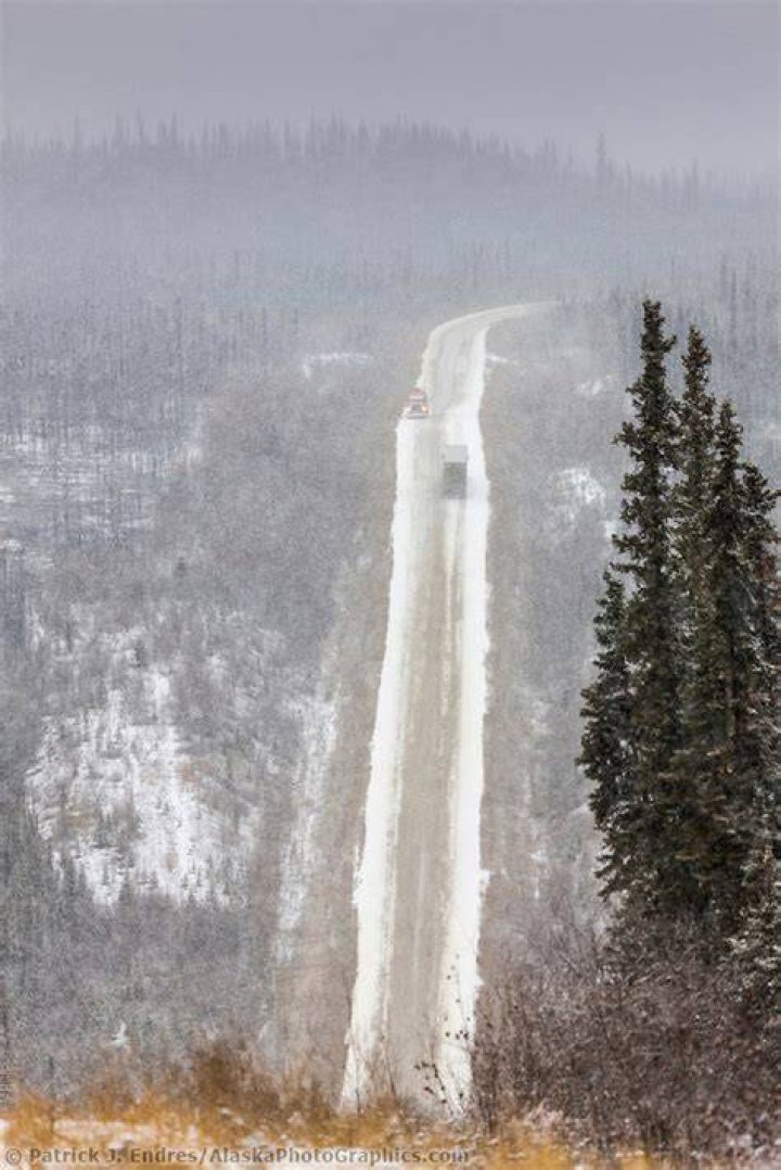 James Dalton Highway Alaska Flooded