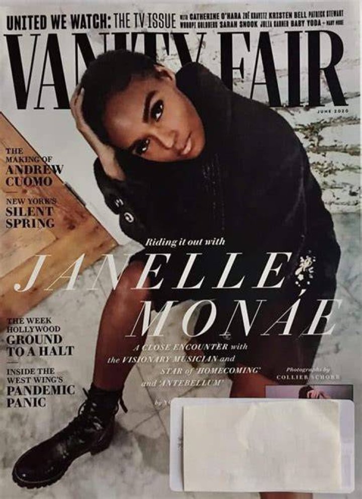 Janelle featured on various magazine covers
