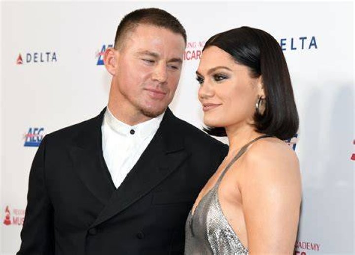 Jessie J and Channing Tatum at Clive Davis' 2020 Pre-Grammy Gala