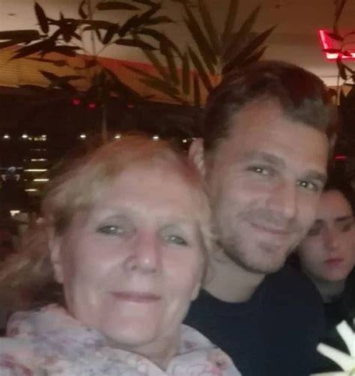 Karim Kamoun and his mother