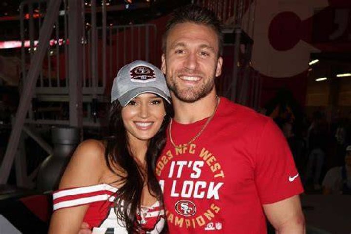Kristin Juszczyk with her husband
