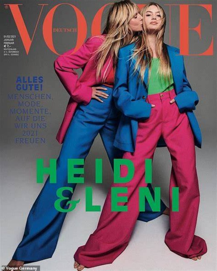 Leni Klum made her modeling debut at the Dolce & Gabbana’s Alta Moda show on August 29, 2021