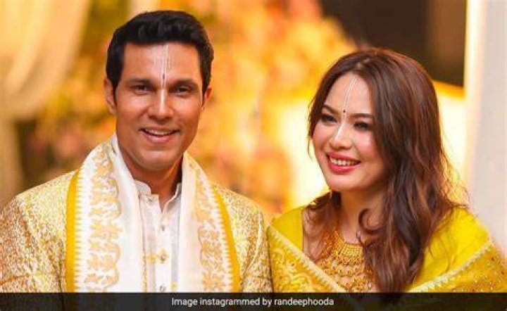 Lin Laishram got married to Randeep Hooda