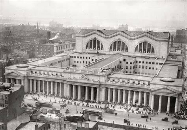 Lines At Old Penn Station