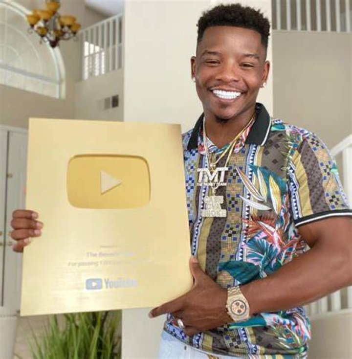 Marco Hall received Golden YouTube Play button
