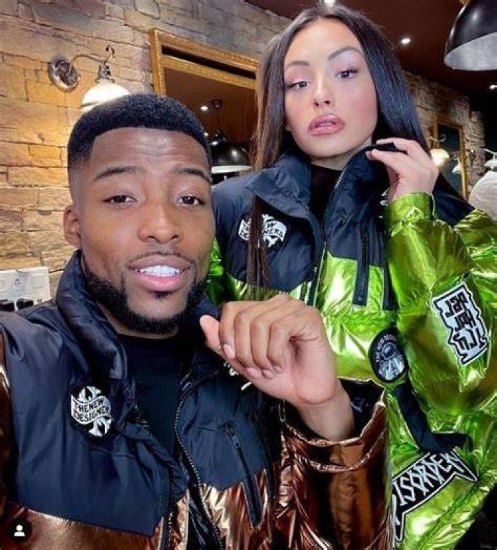 Marvin Anthony with his friend Yamina