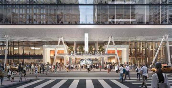 New Penn Station Entrance