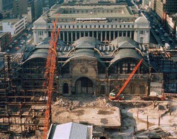 Protesters Of Penn Station Demolition