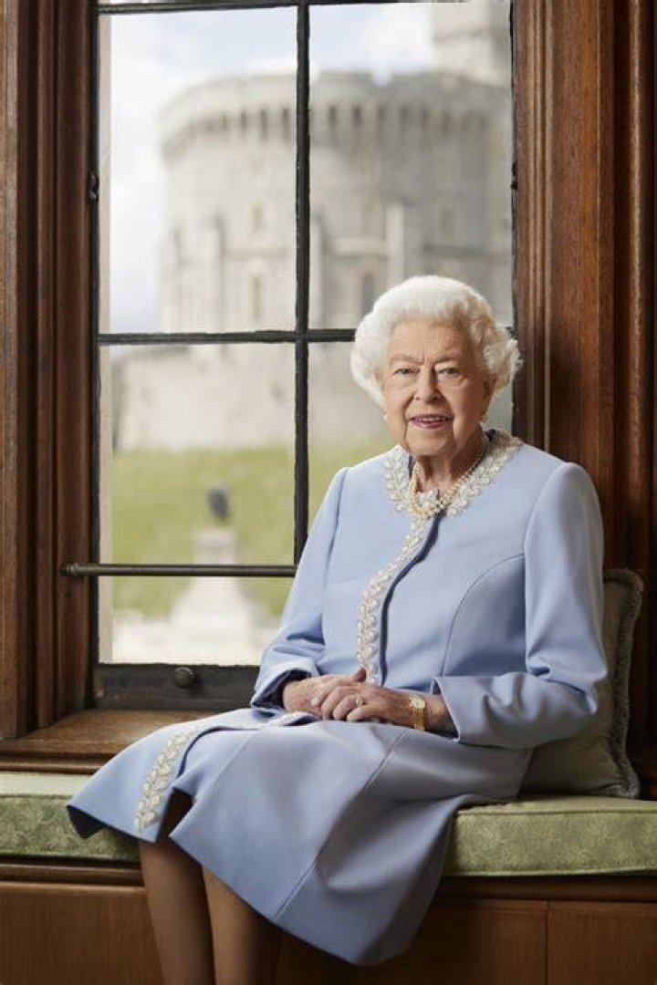 Queen Elizabeth II Poses With A Dead Tiger
