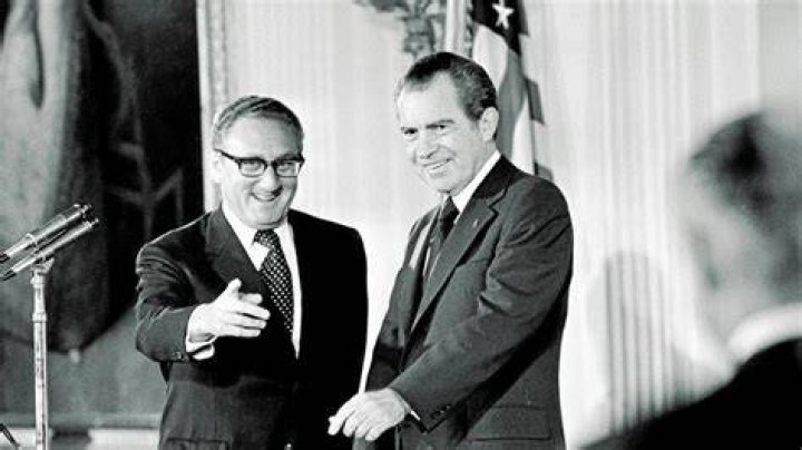 Richard Nixon And Henry Kissinger