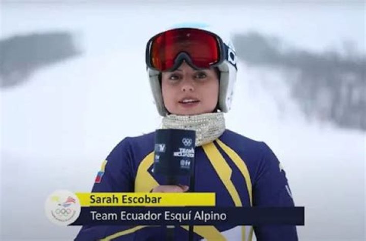 Sarah Escobar in the 2022 Winter Olympics