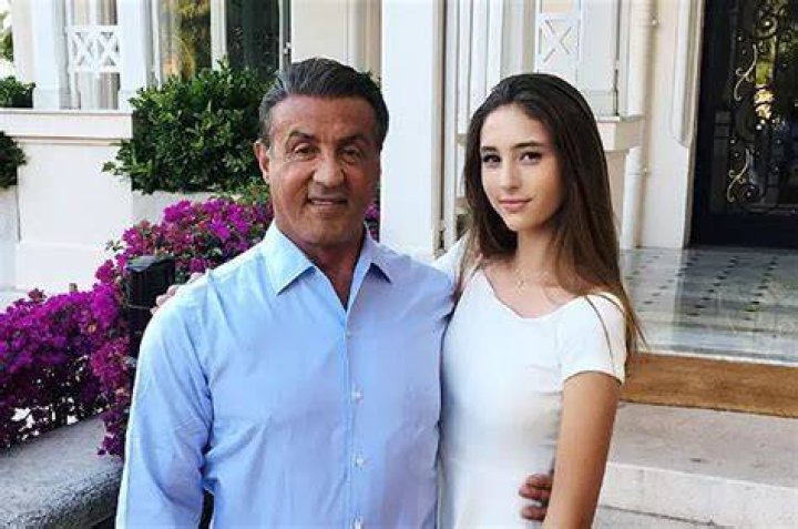 Scarlet Rose Stallone father and mother