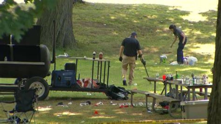 Scenes During The Shootings At Kent State