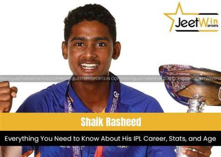 Shaik Rasheed Cricket stats