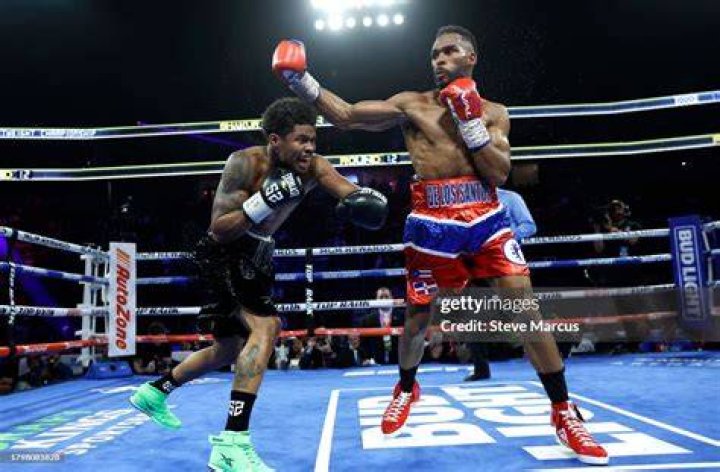 Shakur Stevenson v Edwin De Los Santos