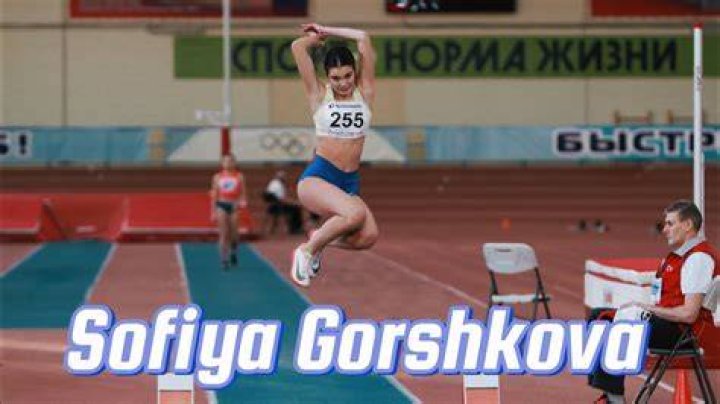 Sofiya is a long jumper