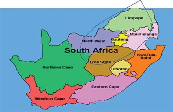 South Africa Google Map
