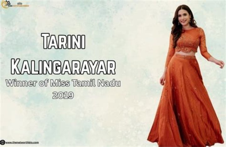 Tarini Kalingarayar Net Worth, Income Source & Salary