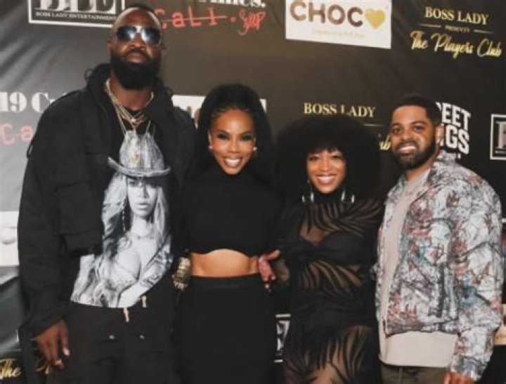 Terrence Terrell with his friends