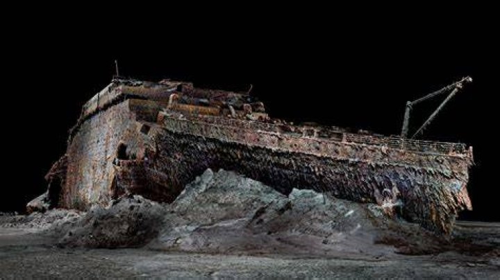 Titanic At Sea