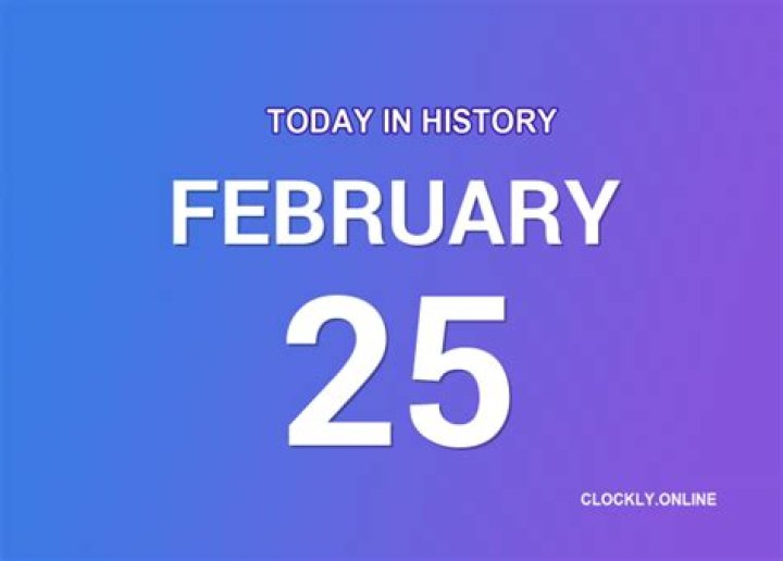 Today In History February 25
