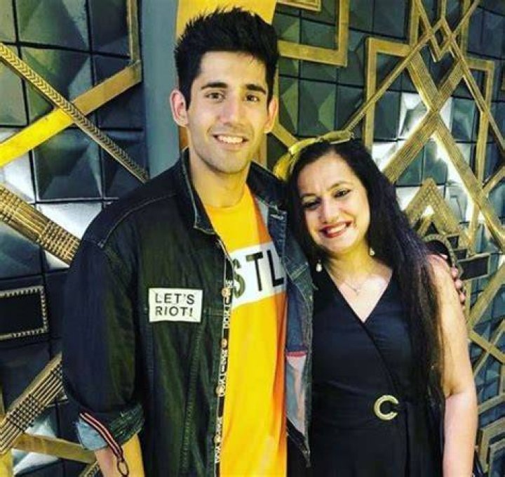 Varun Sood with his mom Anjali Sood