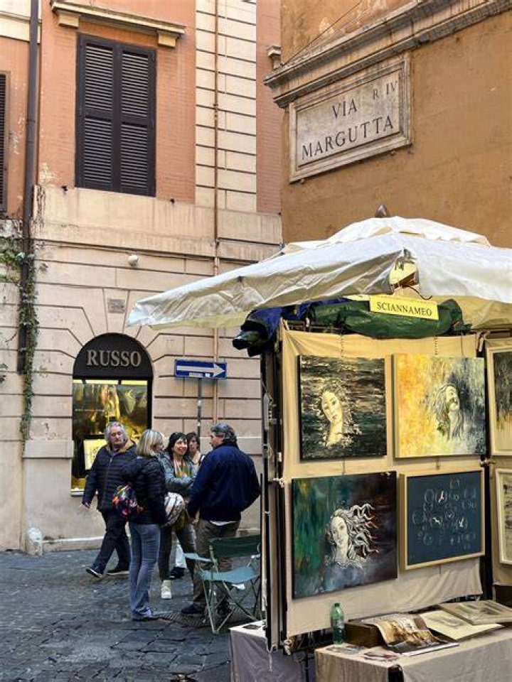 Via Margutta More Paintings