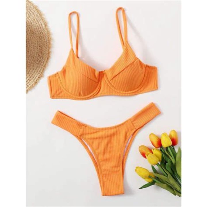 Vintage Two-Piece Swimwear