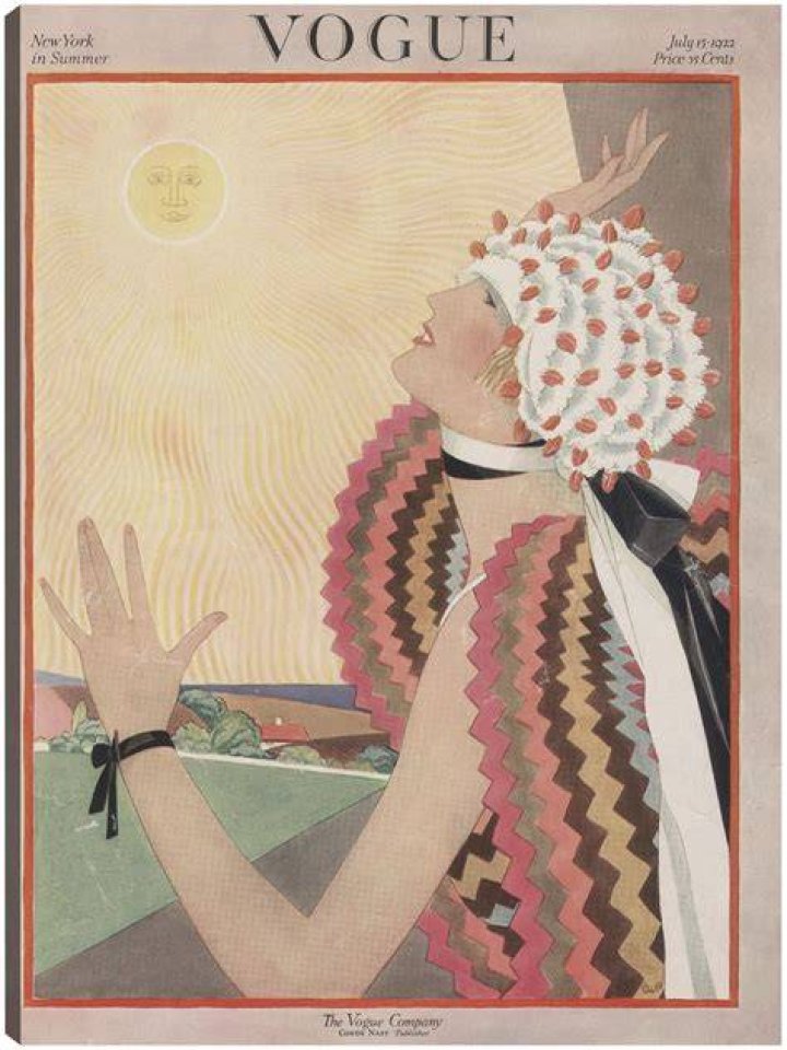 Vintage Vogue Covers Balloons