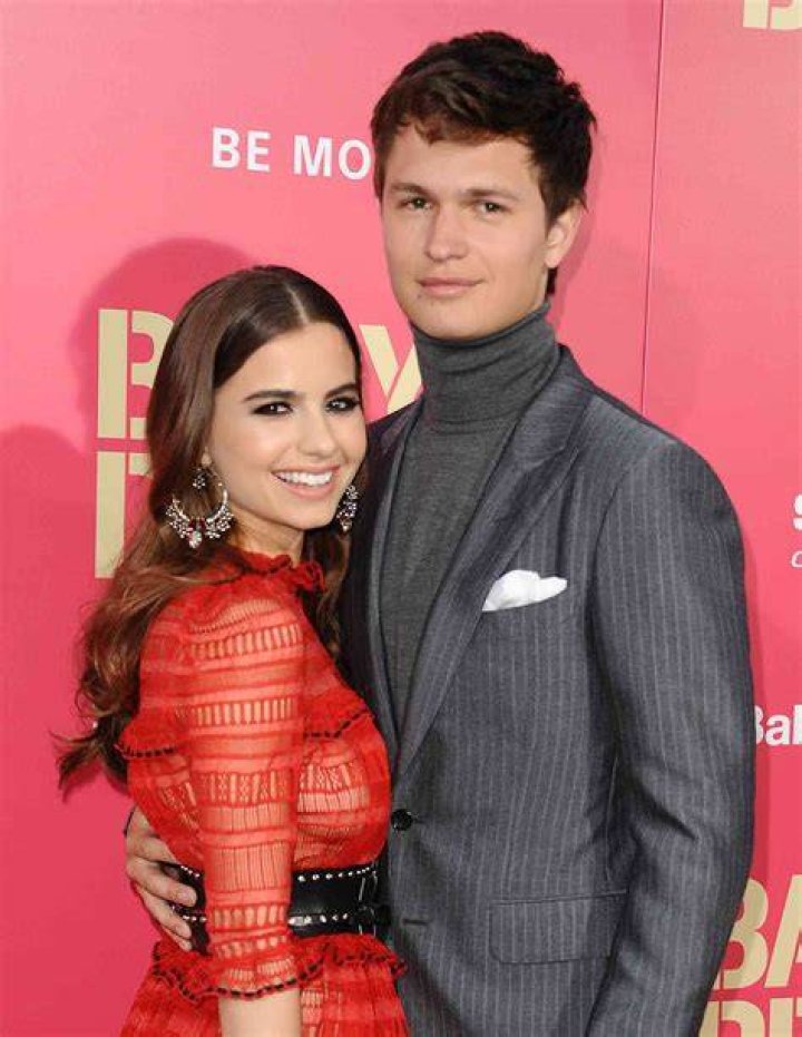 Violetta Komyshan and Ansel Elgort
