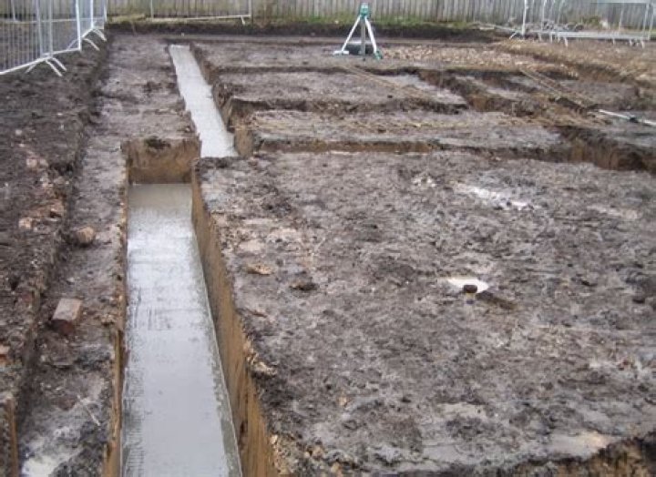 When were brick foundations used