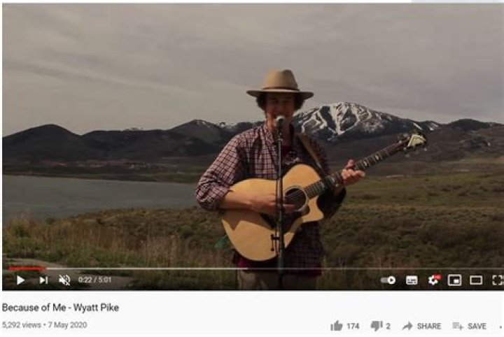 Wyatt Pike released his debut EP album Brand New Boy on April 30, 2020