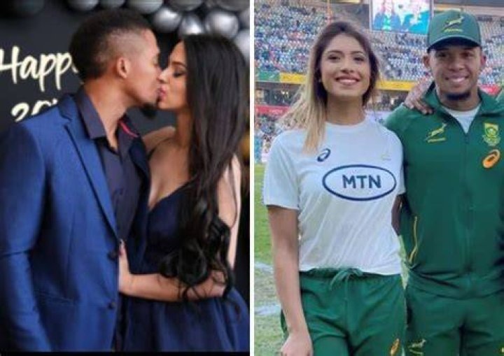 Zeenat with Elton Jantjies