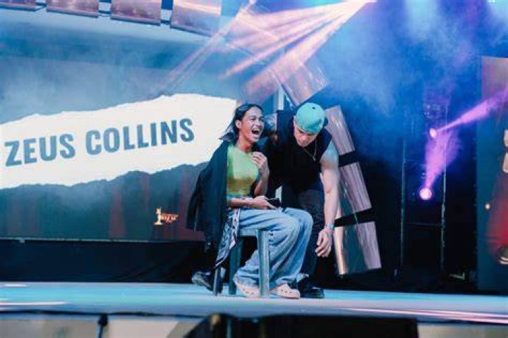 Zeus Collins is a foodie